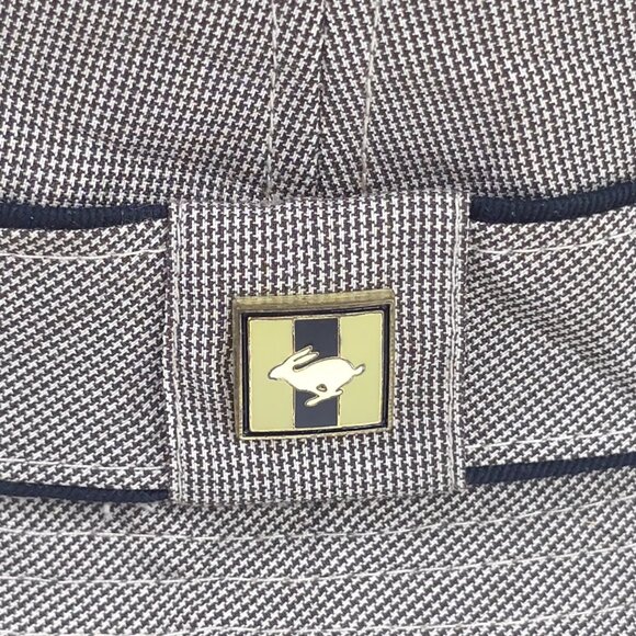 PETER GRIMM FEDORA HAT IN TAN COLOR MEN'S SIZE XXL HOUNDSTOOTH PATTERN *EUC*.... - Picture 11 of 16